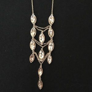 COPY - Long gold ladder style necklace